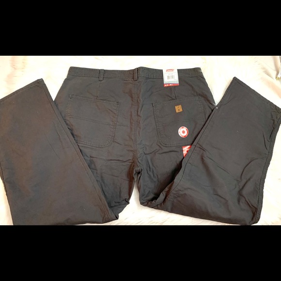 mens coleman fleece lined pants